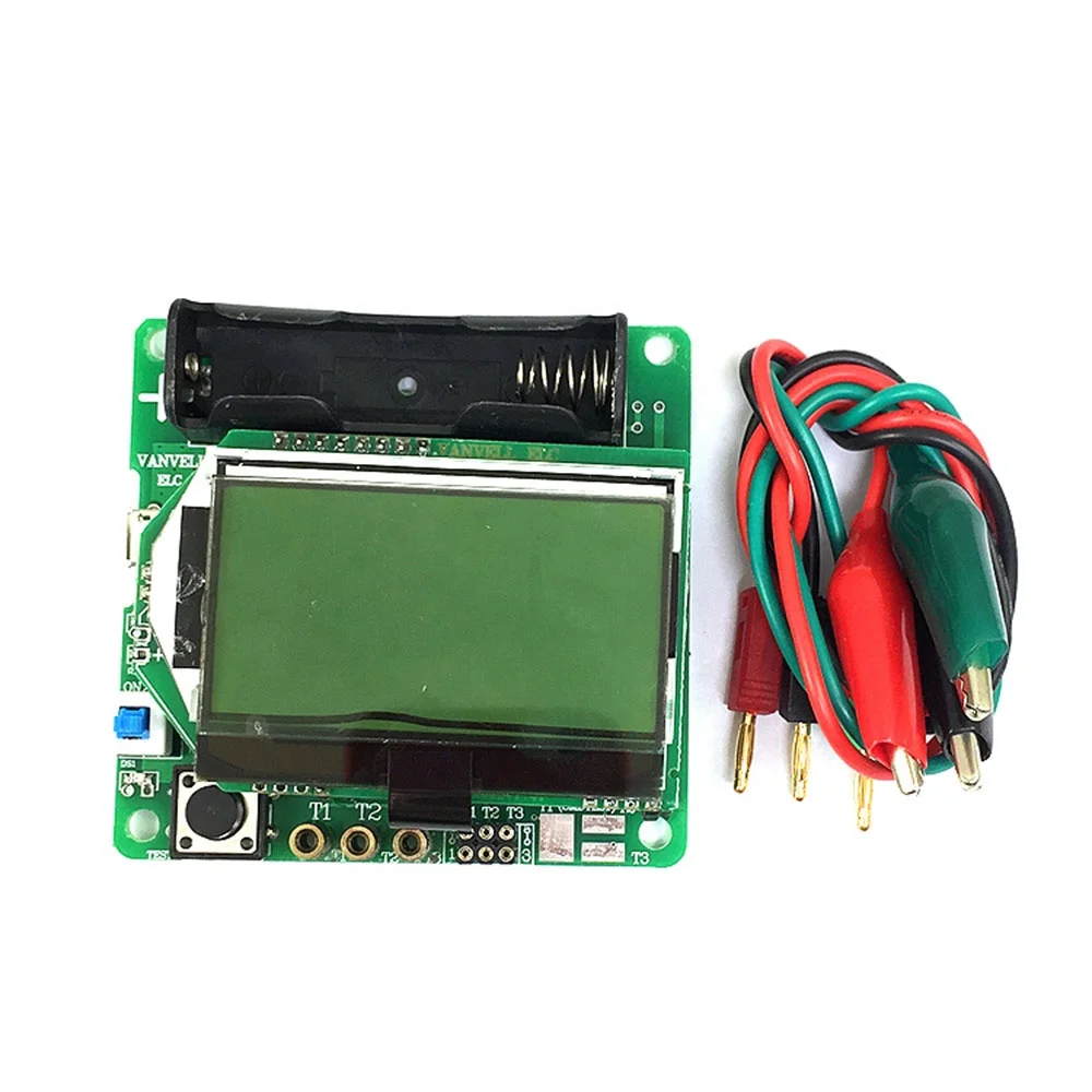 

Multi-function Transistor Tester ESR Meter ATMEGA328 Graphics Display M8 Transistor Tester Inductor Capacitance Meter