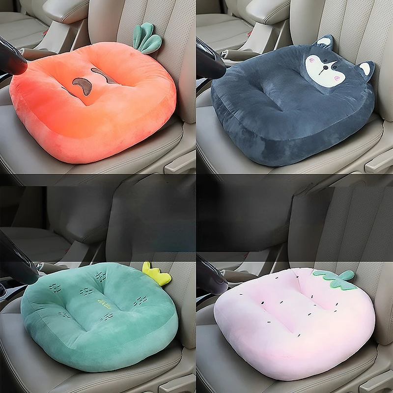 

Cartoon car cushion four-season general thickening chair cushion heightened cushion cushion breathable learning car seat cushion