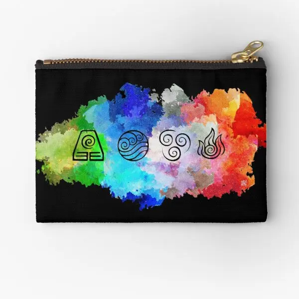 

Zipper Pouches Men Cosmetic Panties Small Underwear Pure Pocket Socks Money Wallet Packaging Storage Key Coin Bag Women