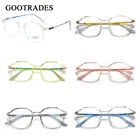 Модные женские оптические очки с защитой от сисветильник