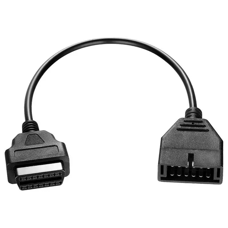 

Новинка 2023, 2 2 разъема для 12-контактного конвертера, кабель адаптера для 16-контактного диагностического кабеля 12-контактного для транспортных средств
