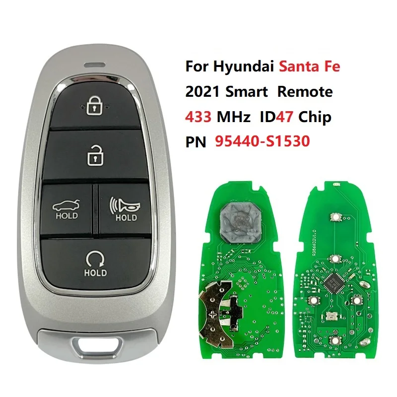 Код Детали CN020250 95440-S1530 для Hyundai Santa Fe 2021 смарт-ключ дистанционного управления 433