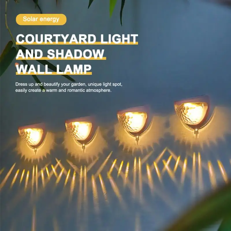 

LED Solar Light Outdoor Wall Lamps Garden Lamps Waterproof Solar Lamp Energy Christmas Decoration Festoon Led Light Stair Lights