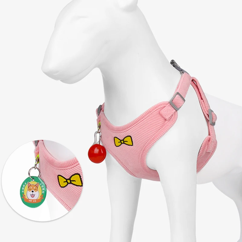 Комплект поводков для собак регулируемый жилет маленьких и кошек прогулок на