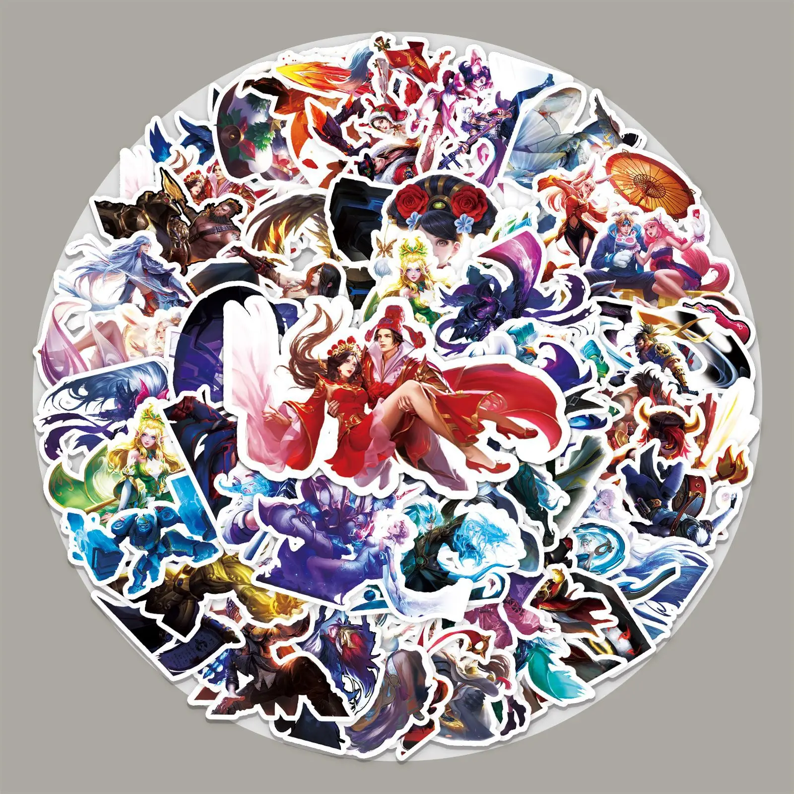 

Наклейки для скейтборда в стиле «Лига Легенд», 50 шт.