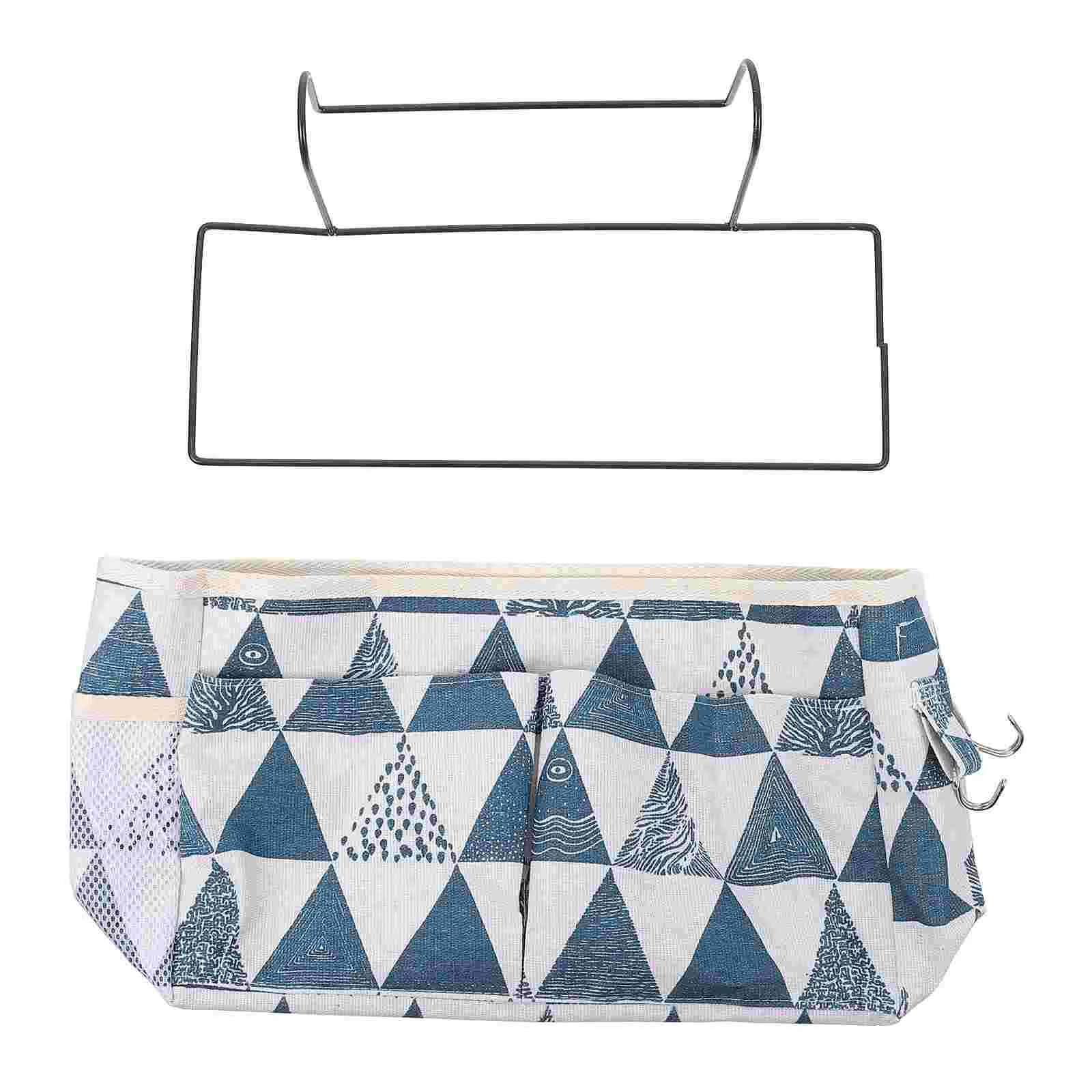 

Practical Hanging Bag Multipurpose Pouch Dormitory Bedside Storage Basket