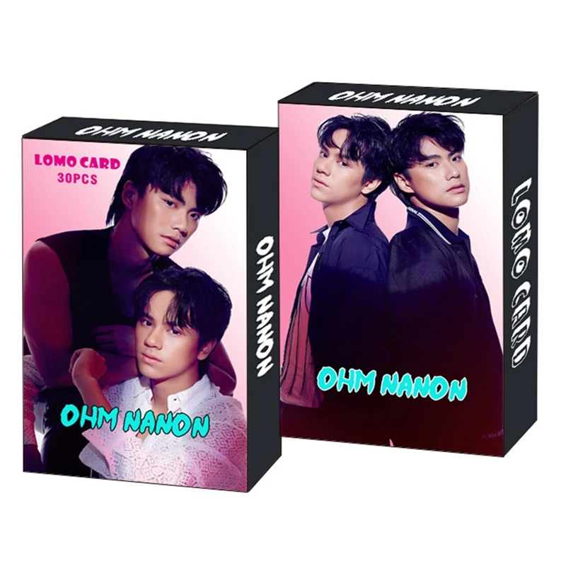 30PCS/Set Thailand Stars BKPP OHM NANON LOMO Cards High Quality Photo Album For Fans Collection Photocards Gift |