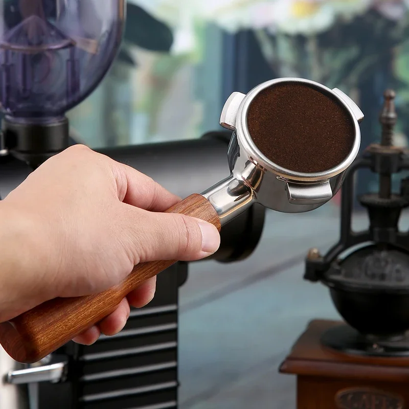 Кофемашина Huijia Aibo e61 универсальная кофемашина без дна с платиновым фудуном 5154 58