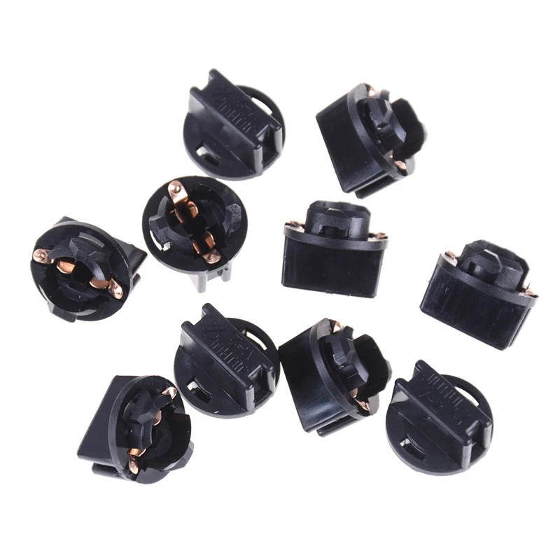

10 шт., разъемы для приборной панели T10 W5W 168 192 194