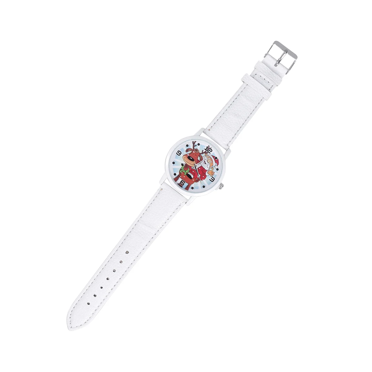 

1PC Christmas Watch Cartoon Elk Pattern Watch Watch with Belt )