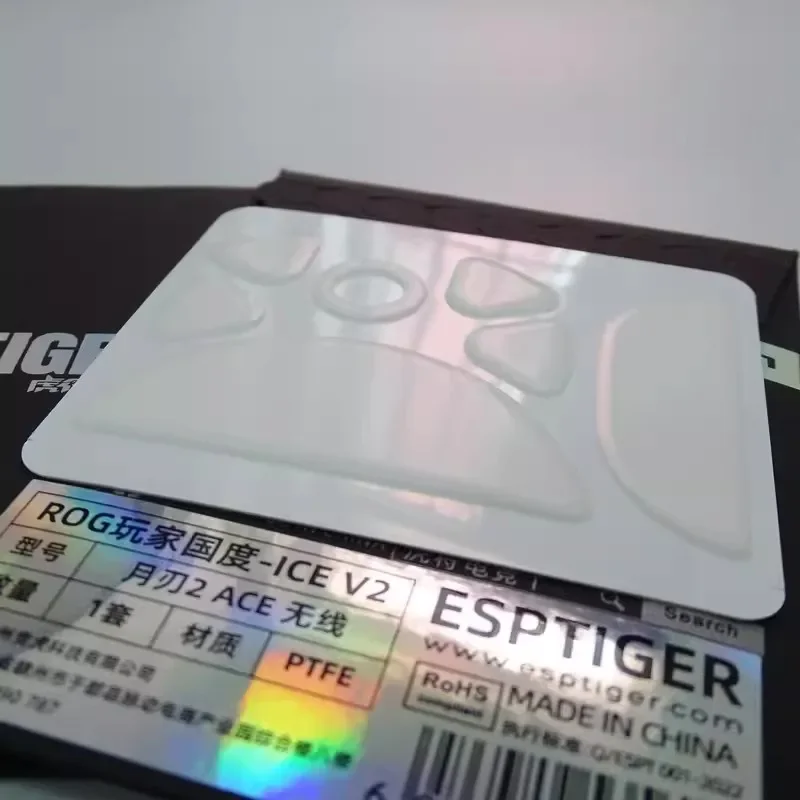 Фото Оригинальные накладки Esptiger ICE V2 для мыши ROG Harpe Ace X AimLab/ACE MINI Gladius 3 III/Keris/Keris II ACE Wireless Glides №4