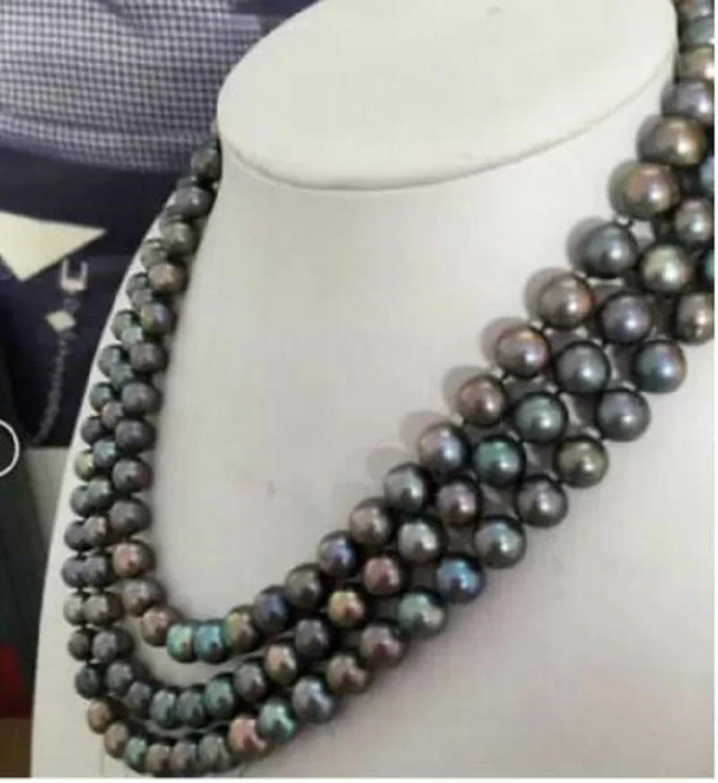 

Жемчужное ожерелье AAAAA 10-11 мм с пряжкой 14 к