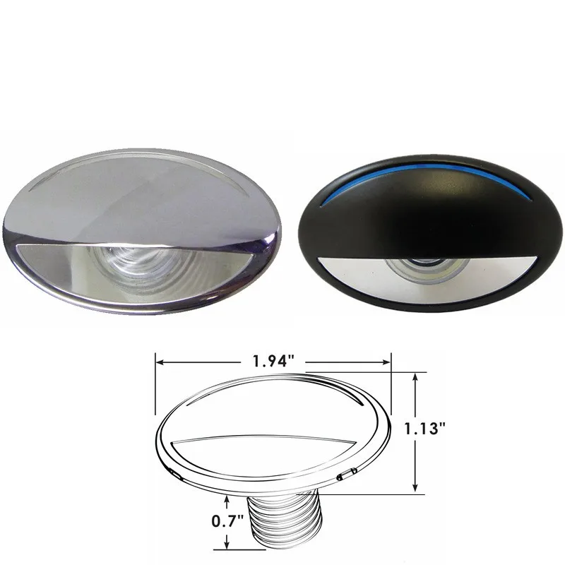 0 24 Вт белый синий IP66 док-станция автомобильное шасси спортивная яхта интерьер