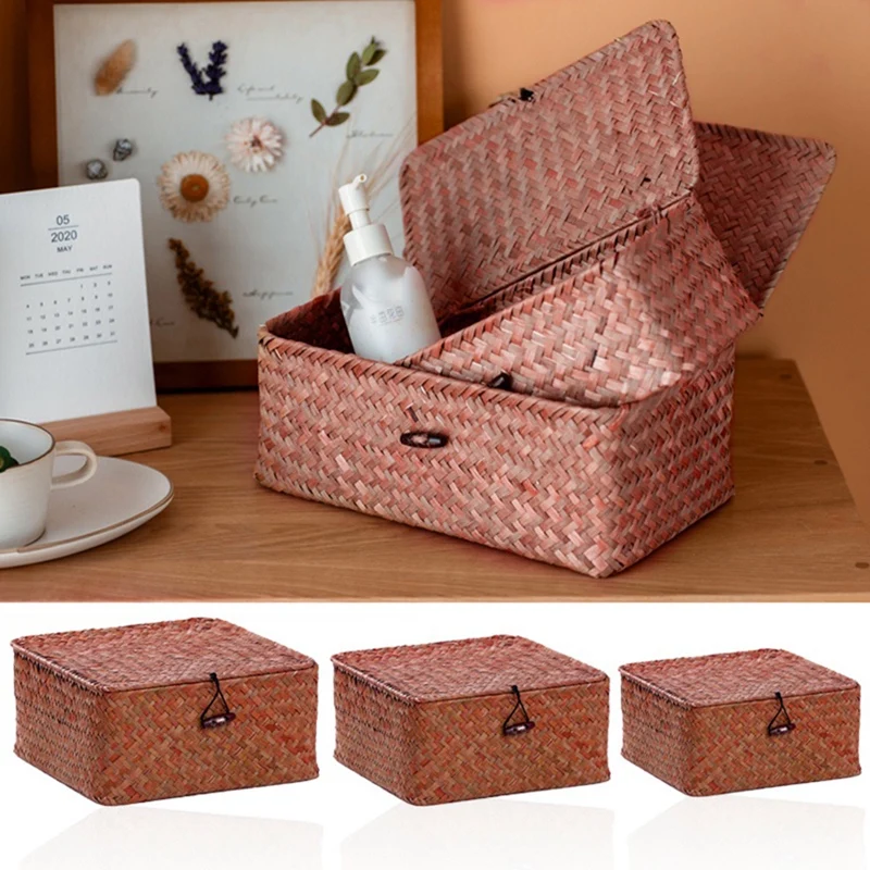 Горячая Распродажа 3 в 1 плетеная корзина для морской травы |