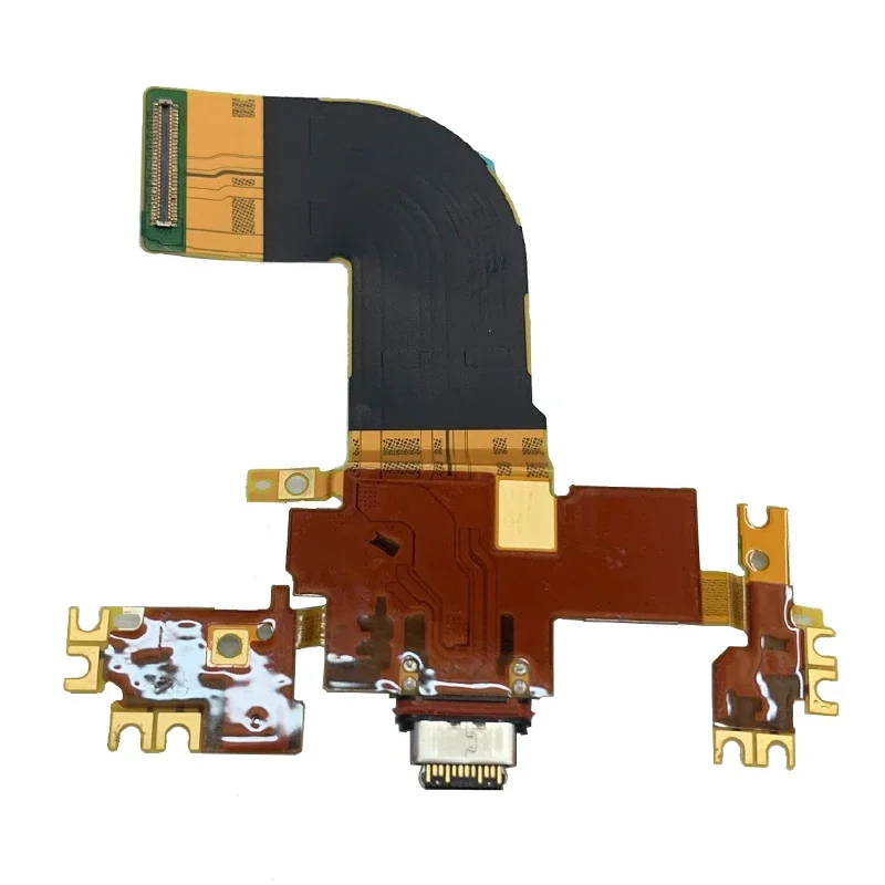 USB-порт для зарядки гибкий кабель соединитель Sony Xperia 5 J8210 J8270 J9210 модуль зарядного