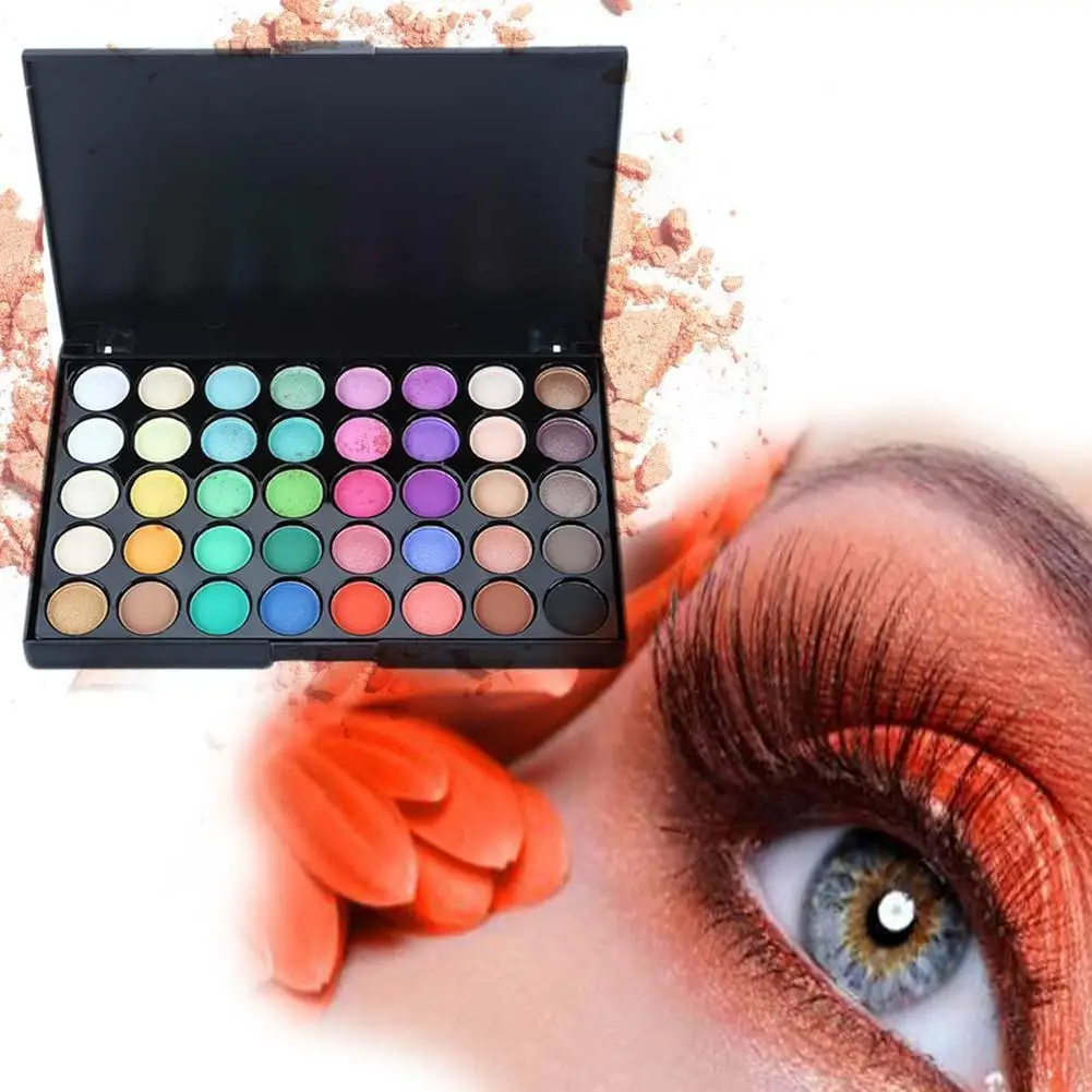 

Smoky/Warm Color Eye Makeup Diamond Luminous Shadow Gift Primer Matte Glitter EyeShadow Shimmer Eye Women Eye 40 Colors 2023