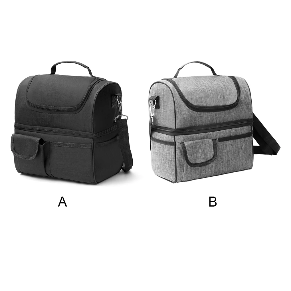 

Lunchbox Storage Bag Lunch Box Thermal Organizer Student Food Pouch Portable Waterproof Office Outdoor Camping Picnic