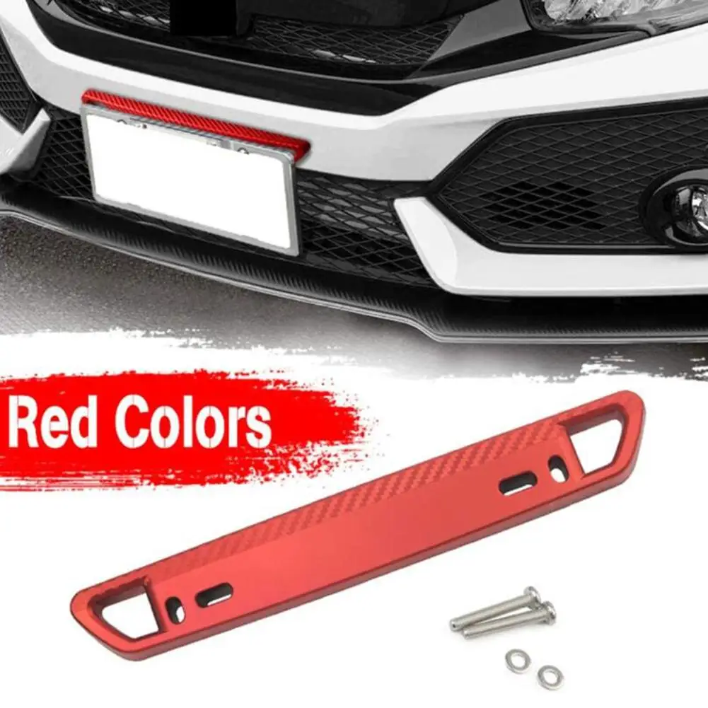 Универсальный Кронштейн номерного знака бампер из углеродного волокна шаблон