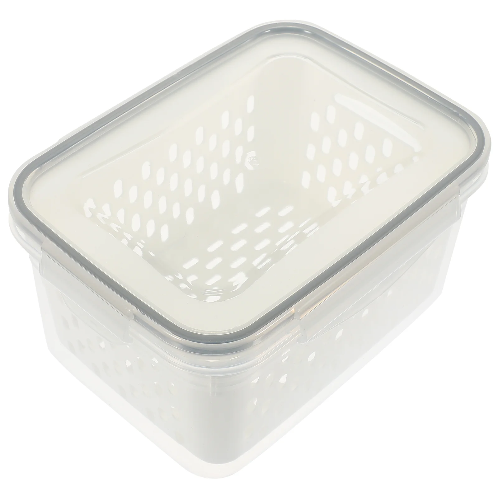 

Storage Refrigerator Fridge Vegetable Box Food Fresh Containers Container Fruit Bin Keeper Salad Crisper Bowl Strainer Saver