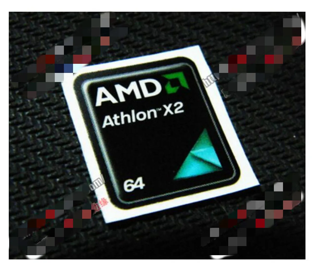

Наклейка на ЦП AMD Athlon X2 для ноутбука, ПК, компьютера, цифровое персонализированное украшение «сделай сам»