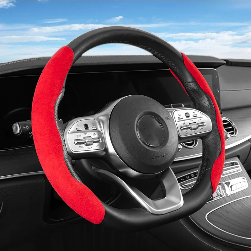 

ultrathin durable Anti-Slip Antifreeze Steering wheel Cover Universal car Steering Wheel Protective Cover Fashion Style