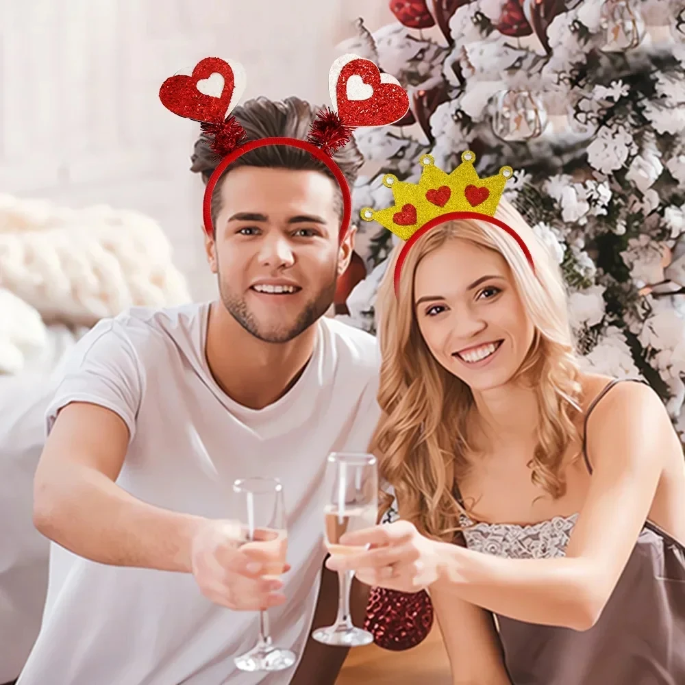 Декоративная повязка на голову день Святого Валентина праздничная вечеринка