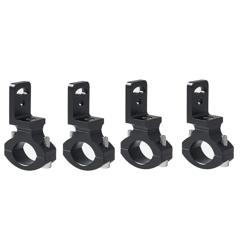 

4X Universal 22Mm 25Mm 7/8Inch Motorcycle Headlight Bracket Spotlight Holder Tube Clamp For Cafer Racer Chopper,TG82