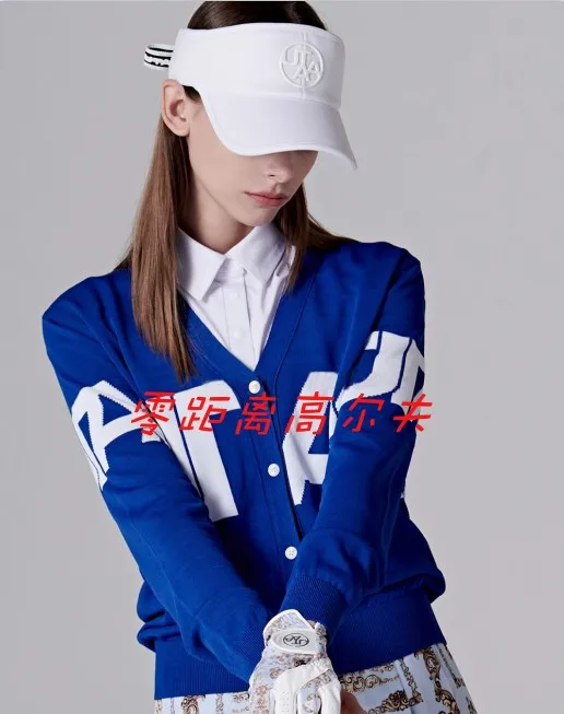 New Golf Ladies Sun Hat White Topless Black Ribbon Sun Hat