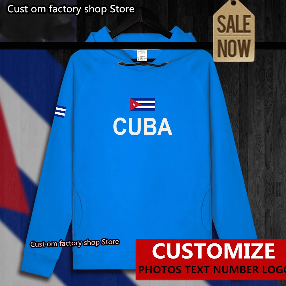 

Cuba Cuban CU CUB mens hoodie pullovers hoodies men sweatshirt streetwear clothing Sportswear tracksuit nation flag Spring 01
