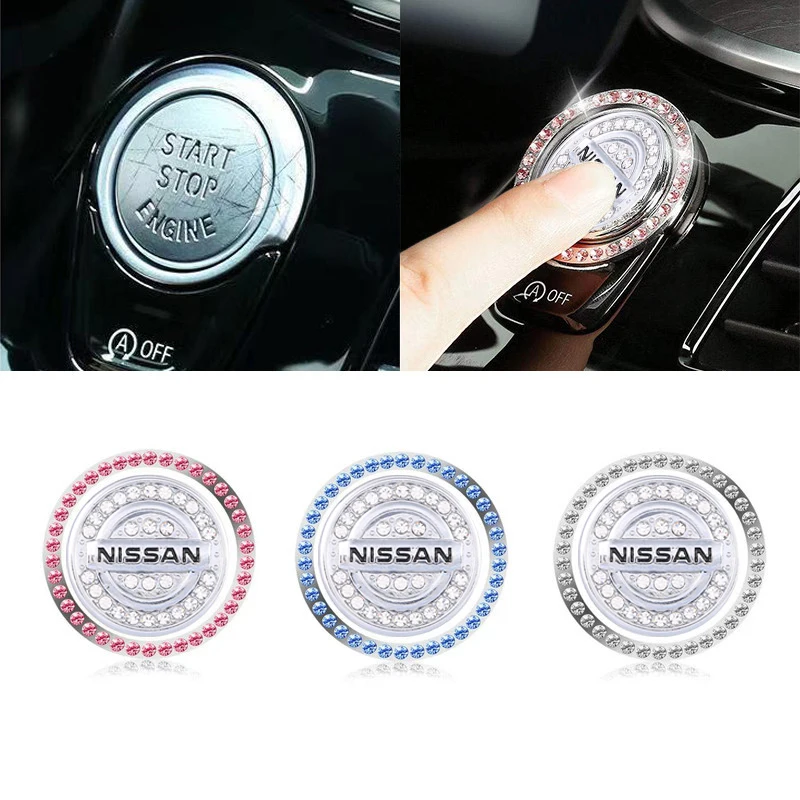 Автомобильный двигатель старт стоп кнопка переводная картинка кольцо наклейка