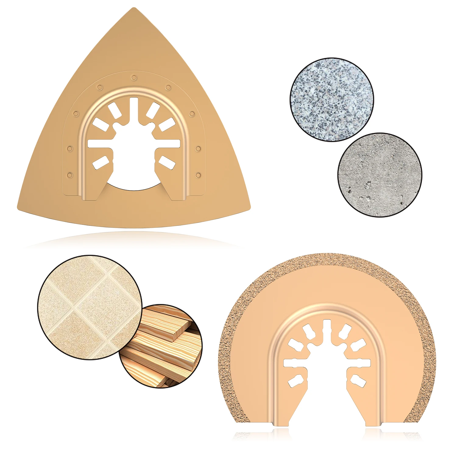 Твердосплавный колеблющийся инструмент лезвия пилы для быстрой смены