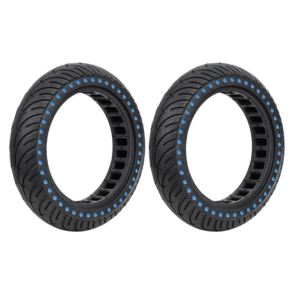 

Electric Scooter Tire Durable 8 1/2X2 Inner Tube Front Rear Wear Color Solid Tire for /Pro /1S Pro 2,Blue