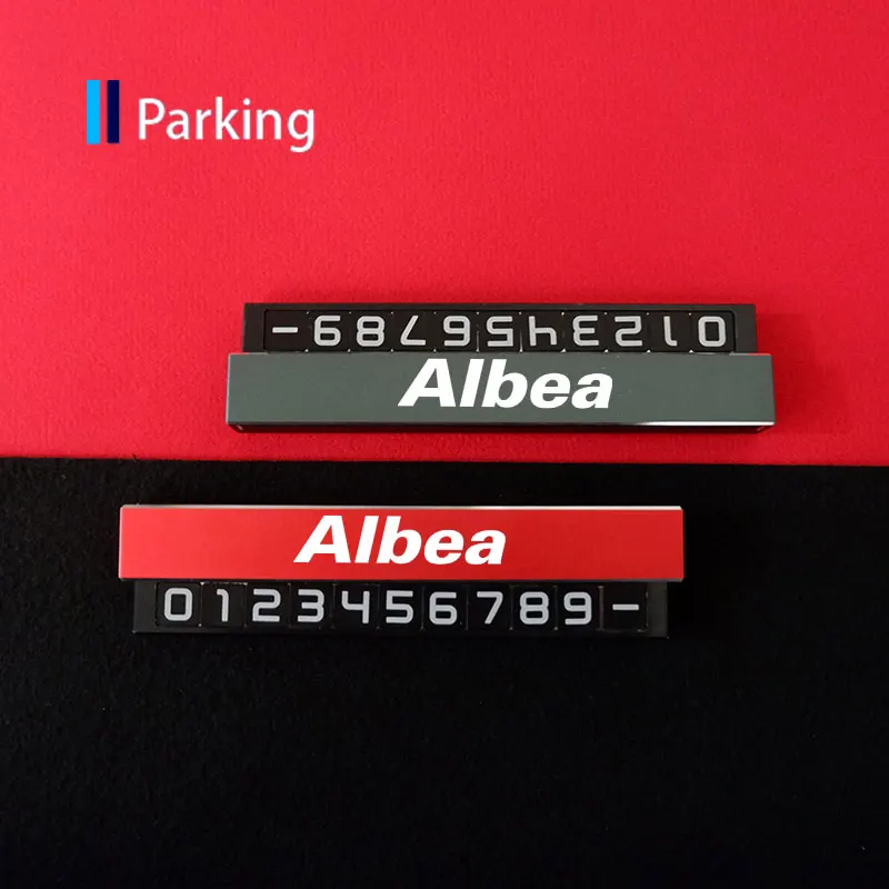

Alloy Hidden Parking Card For Fiat Albea Car Phone Number Card For Fiat Abarth Aegea 500 Panda Uno Palio Tipo Doblo Ducato