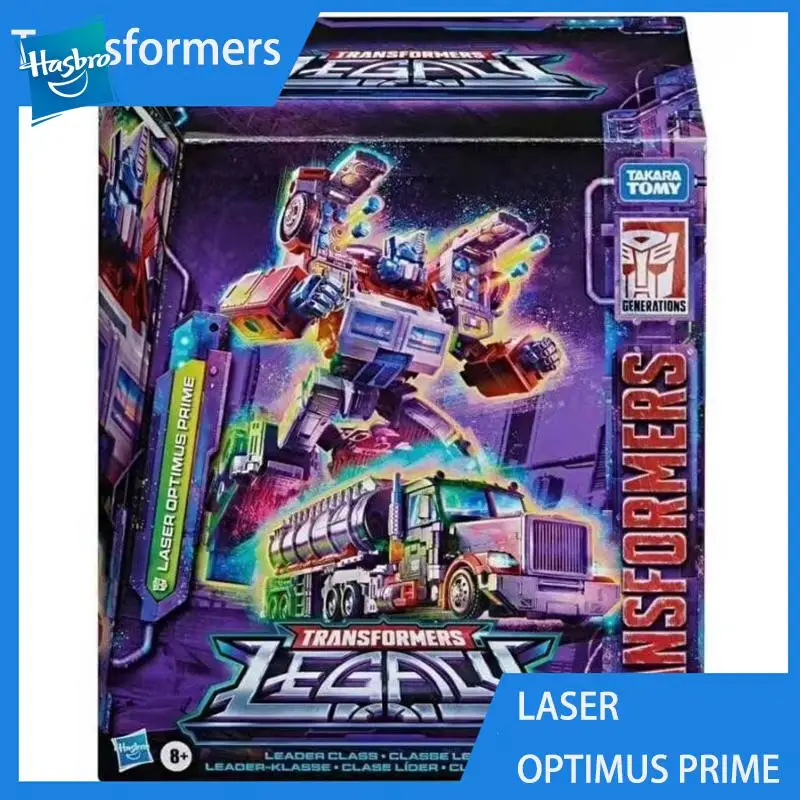 

In Stock Transformers Takara Tomy Original Hasbro G2 Laser Optimus Prime L Classes Action Figure Autobot Model Toys Collection