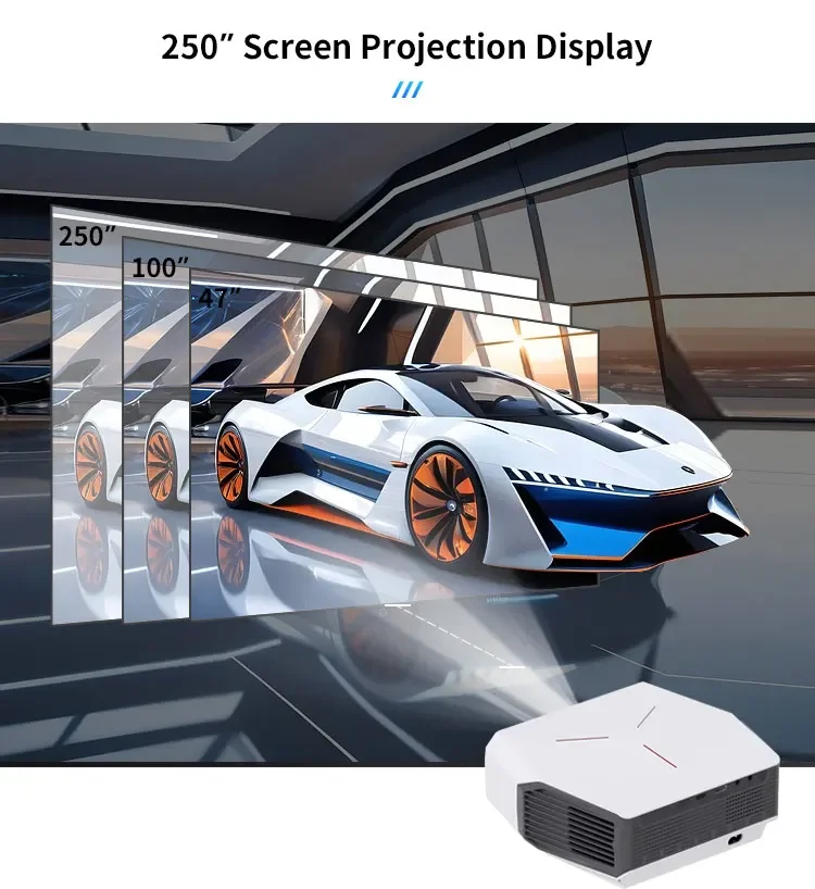 L4300 Мобильные телефоны Android Проекторы Домашний кинотеатр Кинопроектор