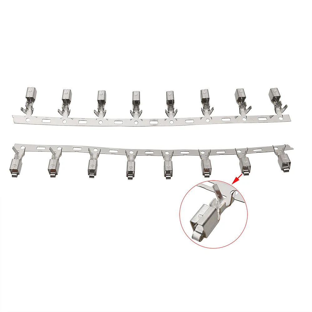 50Pcs XH 2.54 PH 2.0 SM VH 3.96 Terminal Wire Cables Connector For Housing 2.0mm 2.54mm 3.96mm Male Female Plug Connectors |