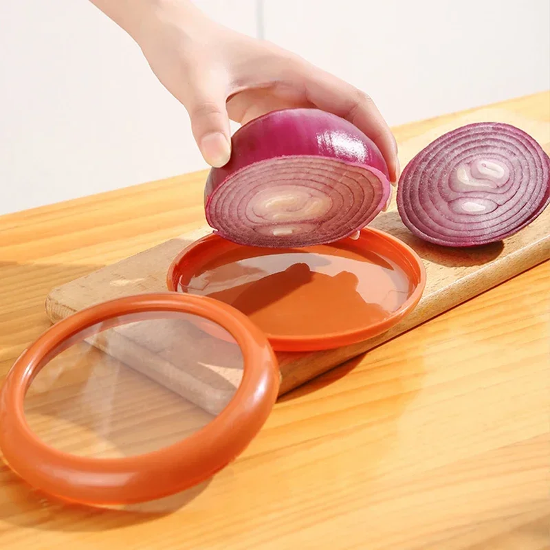 Крышка для сохранения свежести фруктов и овощей контейнер хранения еды с авокадо