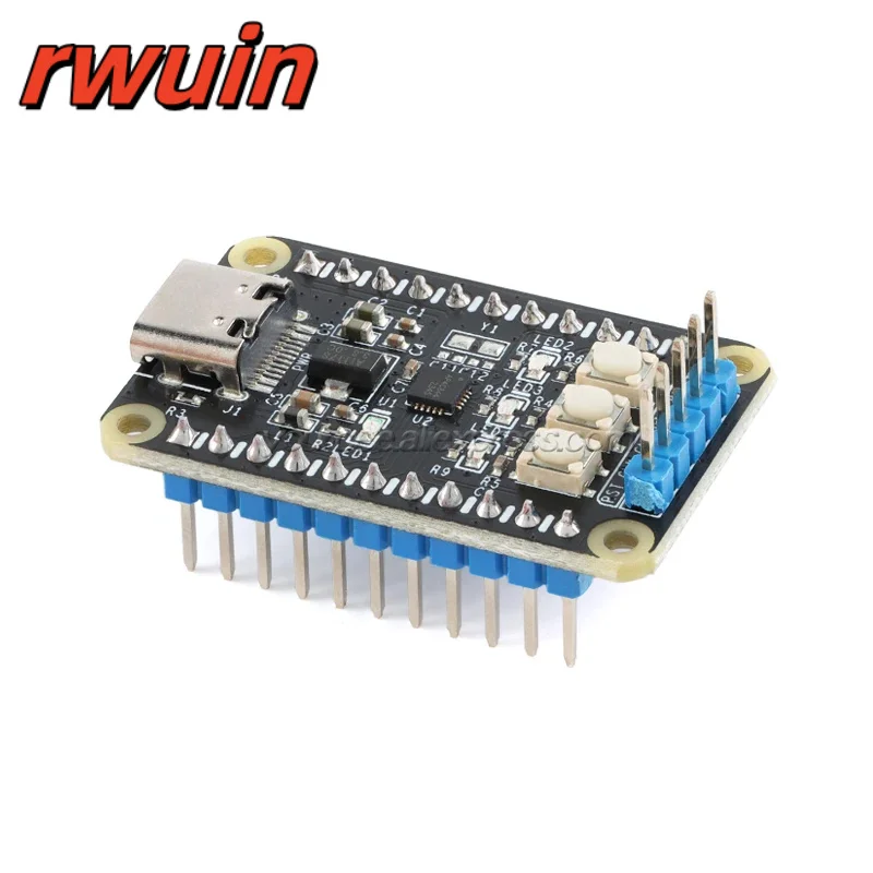 Фото PY32F002BF15U6TR 24 МГц 32-бит/PY32F030K28U6TR 48 МГц 32-битный ARM Core модуль макетной платы микроконтроллера №5