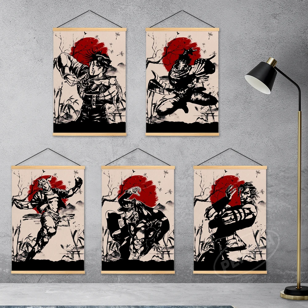 

Настенная картина из аниме «Невероятные приключения Джоджо»