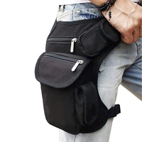 men canvas vintage drop leg bag fanny waist pack hip bum belt messenger shoulder bags military assault motorcycle riding