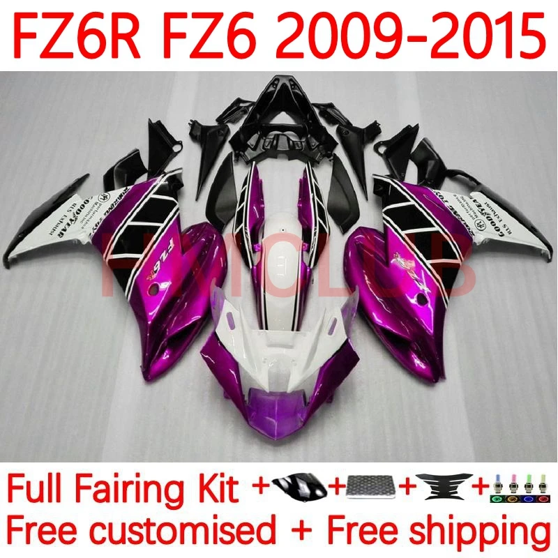 

Body For YAMAHA FZ6 R FZ 6R FZ-6R FZ6R 2009 2010 2011 2012 2013 2014 2015 FZ6N 09 10 11 12 13 14 15 Fairing 31No.14 rose gloss