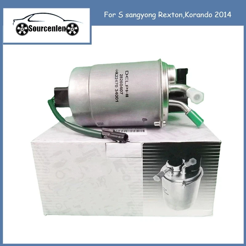 

Новый оригинальный дизельный топливный фильтр 2247034001 для 2014 Ssangyong Actyon Rexton W + D20 Stavic 2,0 T Korando C Туризм