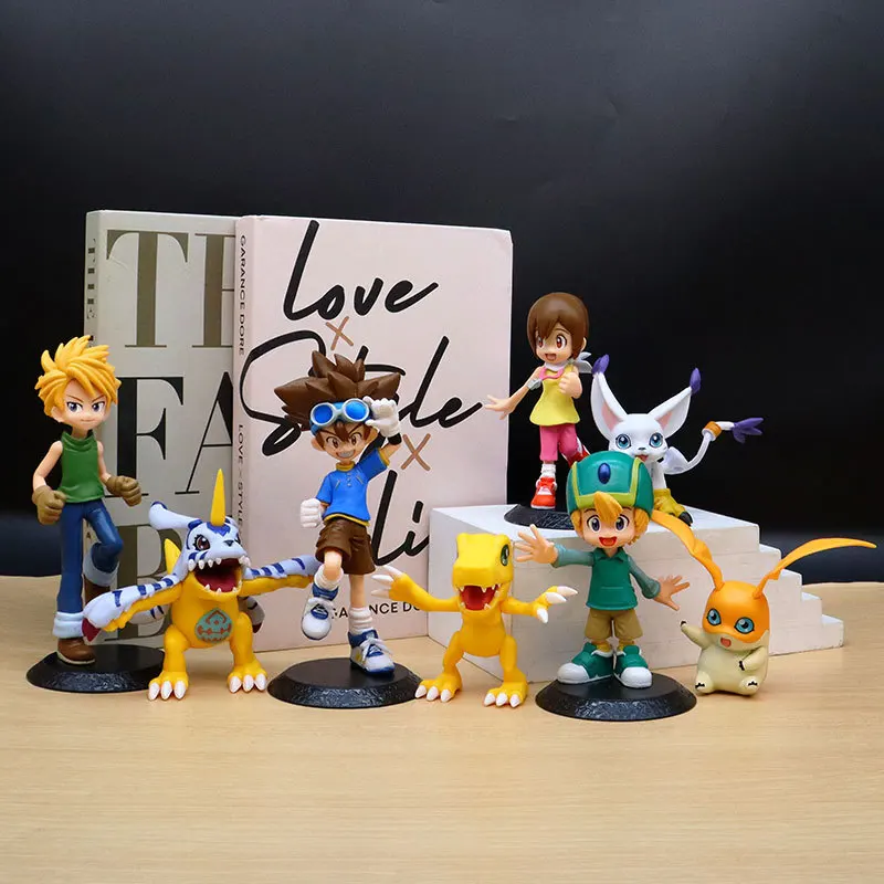 Digimon Adventure цифровой монстр аниме фигурка 17 см Taichi Aguamon модель унисекс