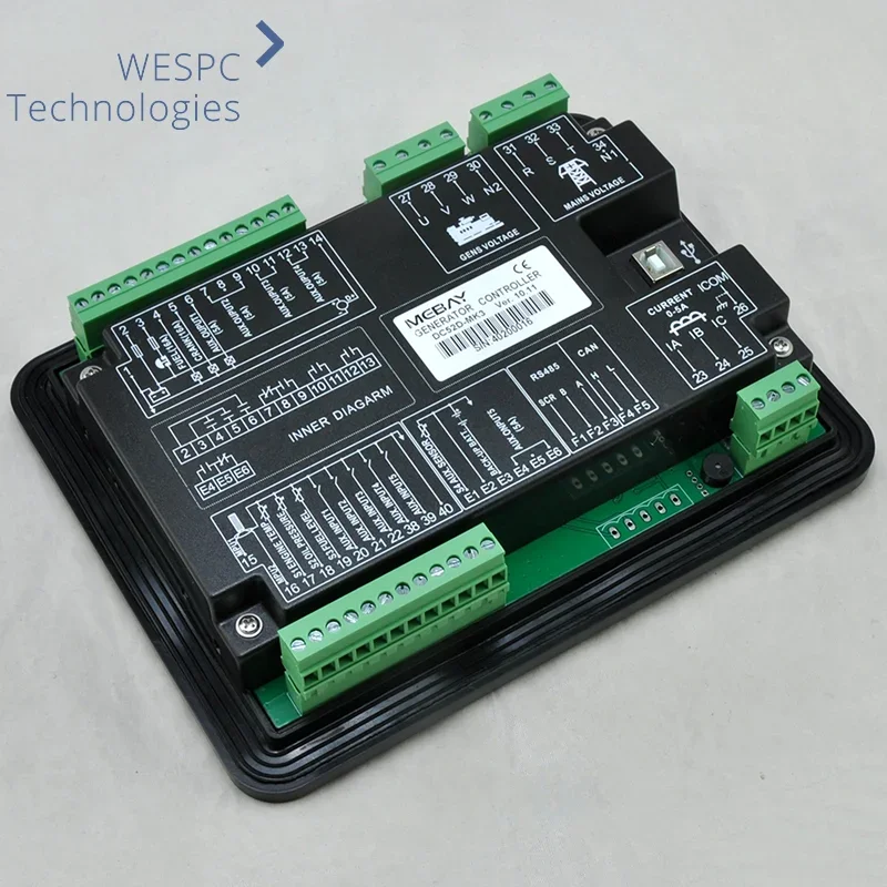 Mebay Original DC50D DC52D MK3 контроллер дизельного генератора AMF Панель управления