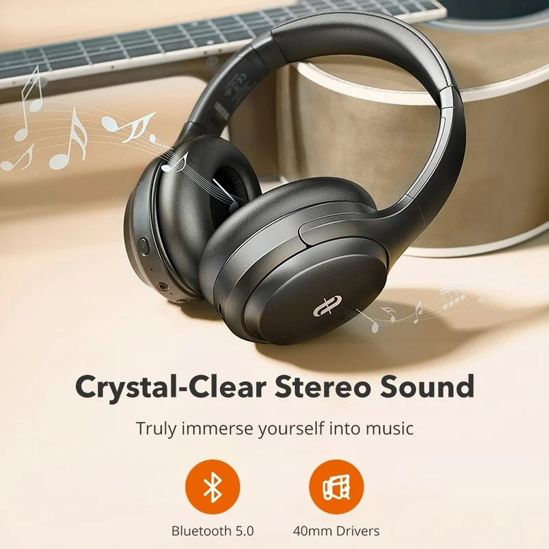 Беспроводные Bluetooth-наушники TaoTronics SoundLiberty 90 гибридные наушники с активным