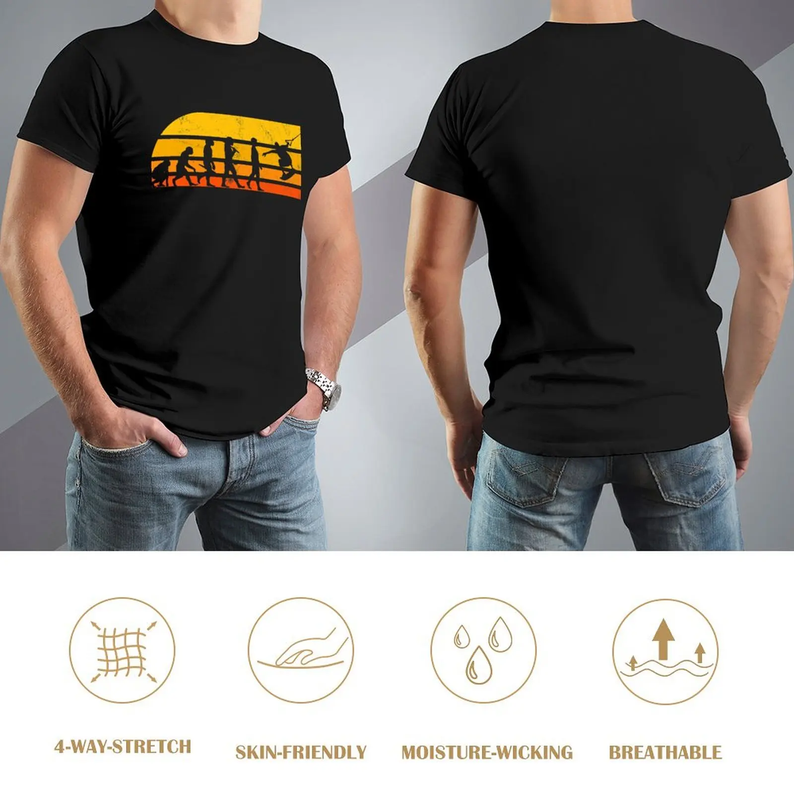 Футболка Wakeboarding Wakeboarder мужская одежда футболка с рисунком топы больших размеров