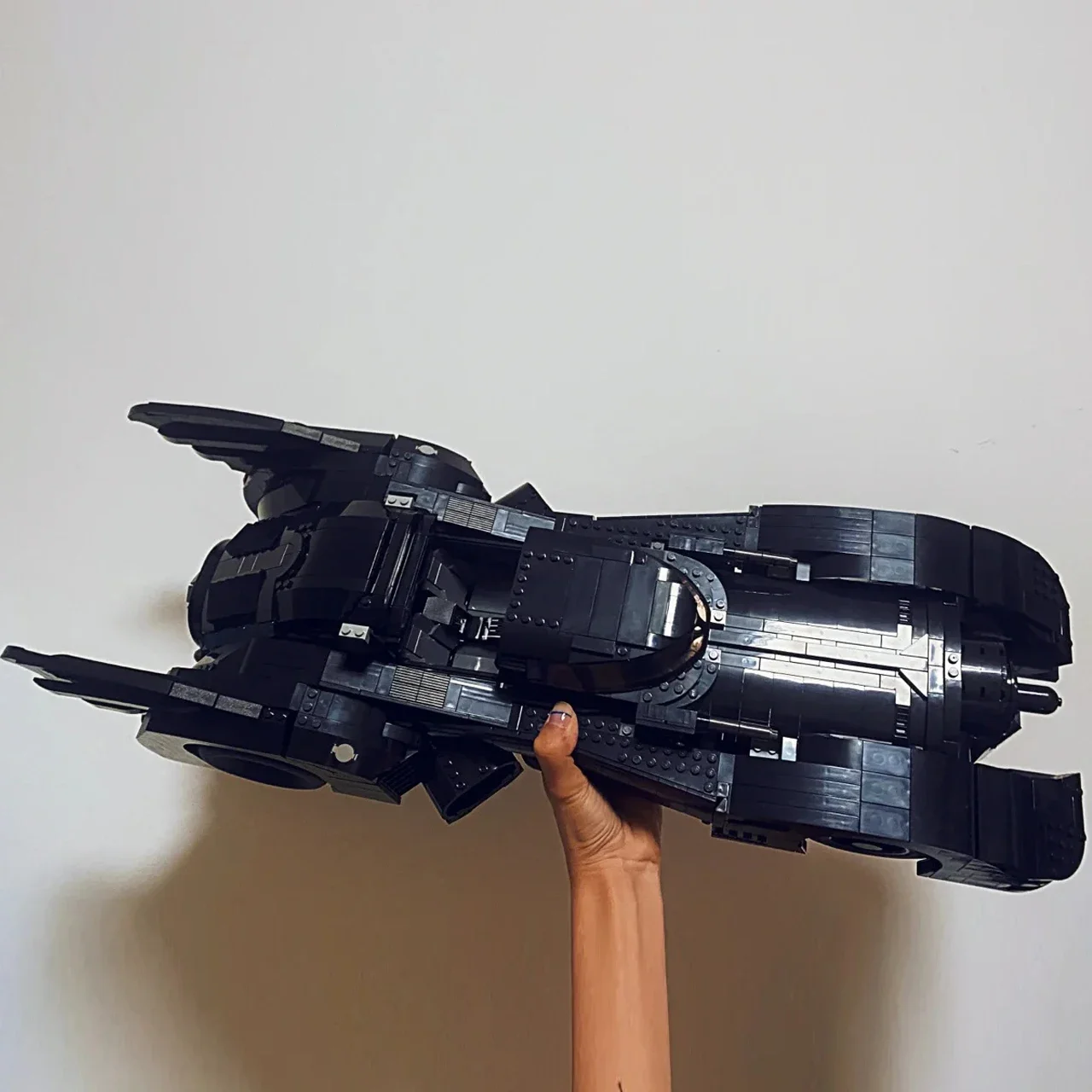 Знаменитый фильм супер машина Moc 76139 барабан 1989 модель Batmob 3306 шт. строительные