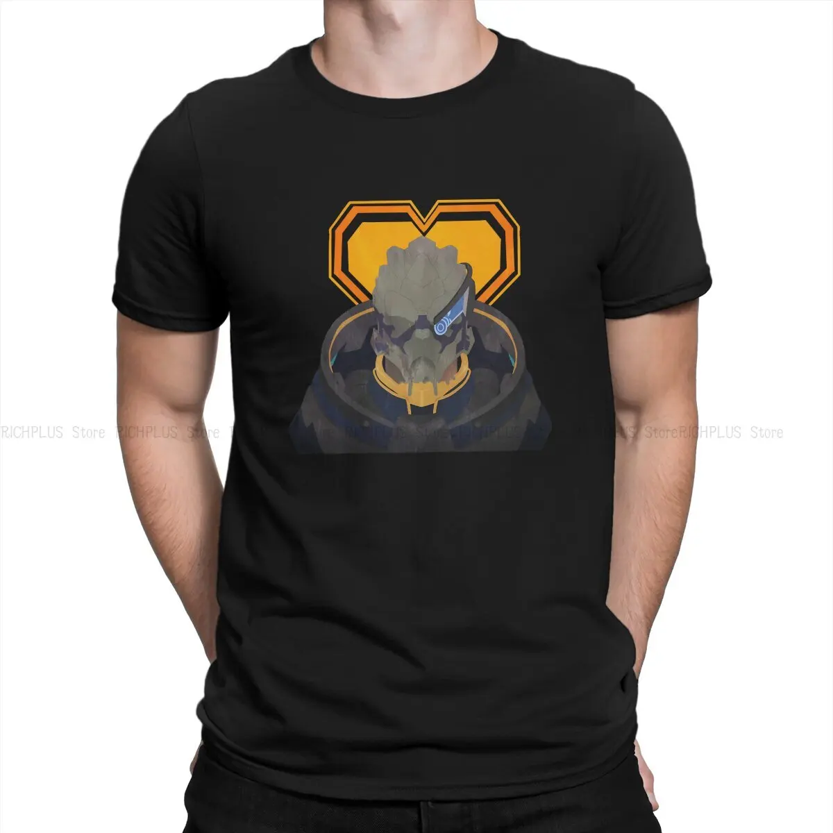 

N7 Keep Garrus Special TShirt Mass Effect ME1 Game Leisure Polyester T Shirt Newest T-shirt For Men Women
