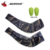 scoyco spring and summer built in protective gear ice sleeve uv proof dust proof wind proof ice wire motorcycle ice sleeves