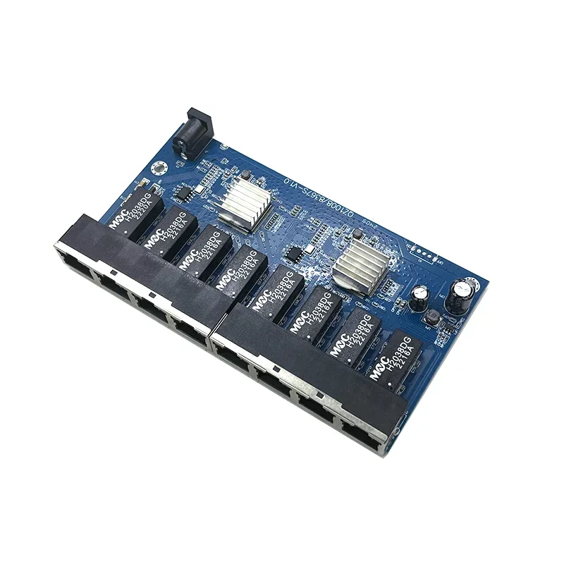 8 портов 10/100/1000M 5V-16V ethernet